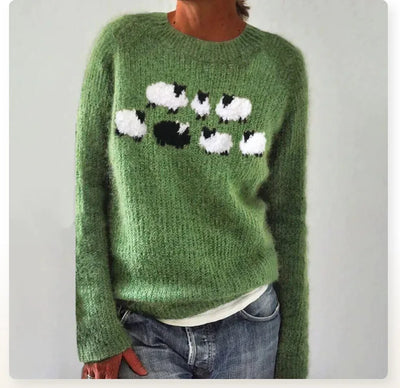 WINTA™ | ELEGANT WOMEN'S FAIR ISLE KNIT SWEATER