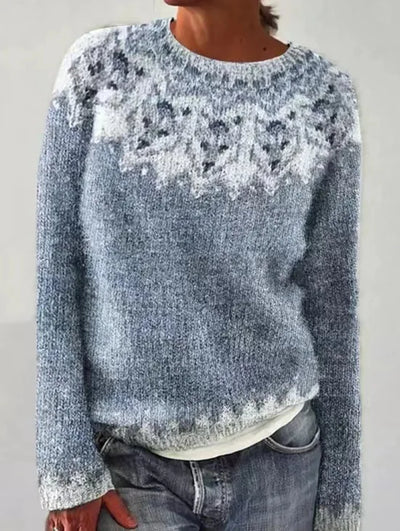 WINTA™ | ELEGANT WOMEN'S FAIR ISLE KNIT SWEATER