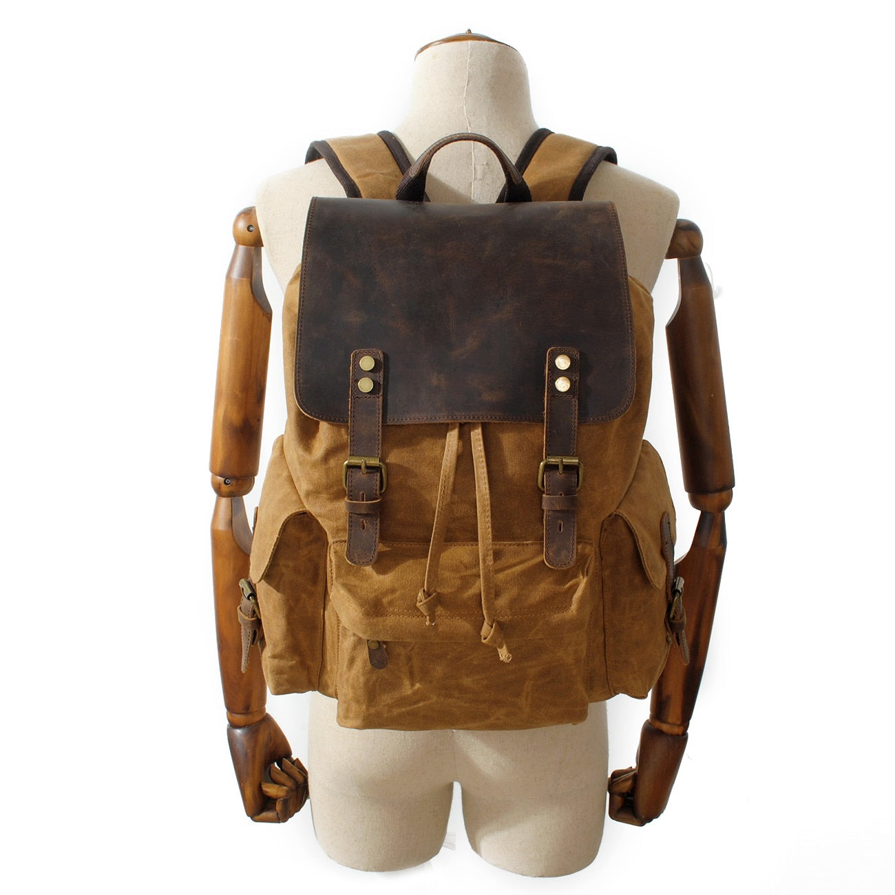 Wax Coated Canvas Backpack | Copenhagen