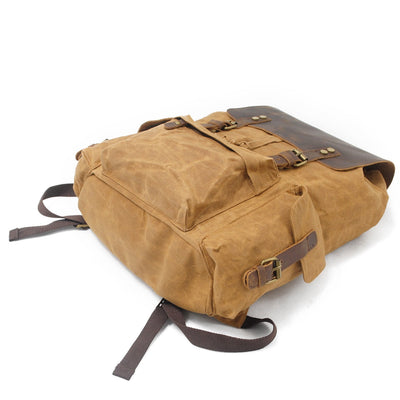 Wax Coated Canvas Backpack | Copenhagen