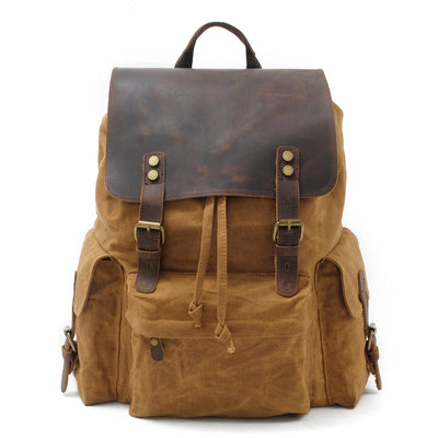Wax Coated Canvas Backpack | Copenhagen
