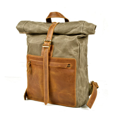 Waxed Canvas Backpack | Lisboa
