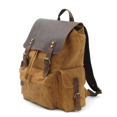Wax Coated Canvas Backpack | Copenhagen