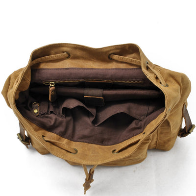 Wax Coated Canvas Backpack | Copenhagen