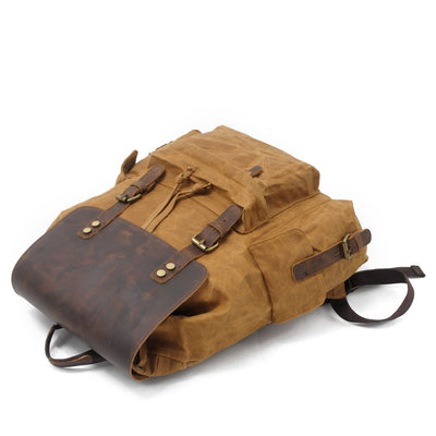 Wax Coated Canvas Backpack | Copenhagen